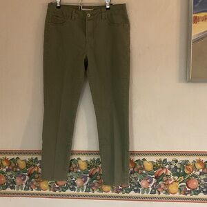 Artisan NY Jegging Jeans, Size 10, Green